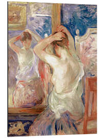 Magnettafel Vor dem Spiegel