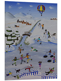 Foam board print Winter