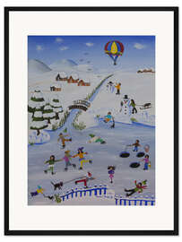 Gerahmter Kunstdruck Winter