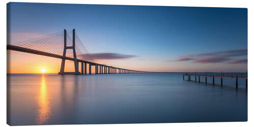 Leinwandbild Ponte Vasco da Gama