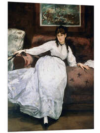 Cuadro de PVC The rest or Portrait of Berthe Morisot