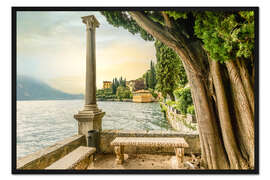 Gerahmter Kunstdruck Comer See, Italien