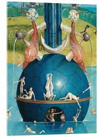 Acrylic print The Garden of Earthly Delights - Mankind Before the Flood (detail) VI - Hieronymus Bosch