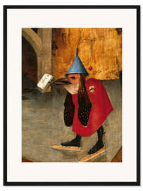 Gerahmter Kunstdruck Die Versuchung des Heiligen Antonius (Detail) II