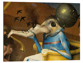 Magnettafel Der Garten der Lüste - Die Hölle (Detail)