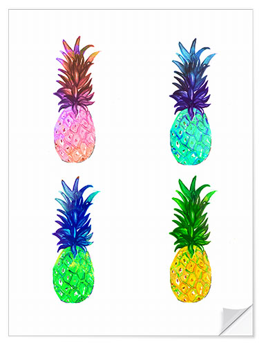 Wall sticker Pineapple