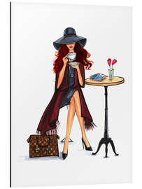 Magnettafel Im Café II