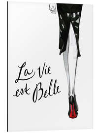 Magnettafel Das Leben ist schön