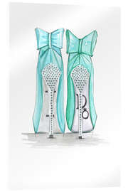 Quadro em acrílico  Tiffany&#039;s Shoes - Rongrong DeVoe