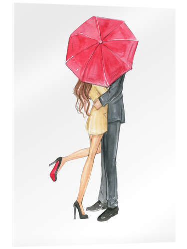 Acrylglas print Love is in the air
