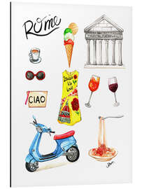 Magnettafel Reise nach Rom