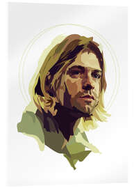 Cuadro de metacrilato Kurt Cobain