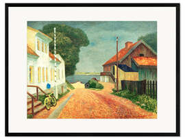 Framed art print Customs office in Memel