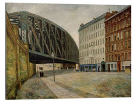 Magnettafel Brücke über die Ackerstraße Berlin Nord