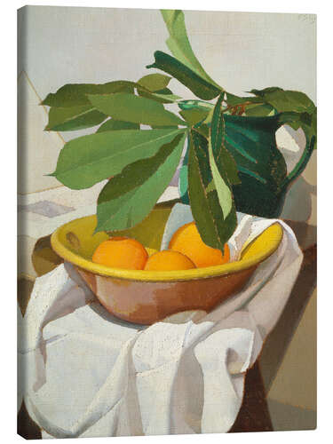 Canvas print Still life with oranges