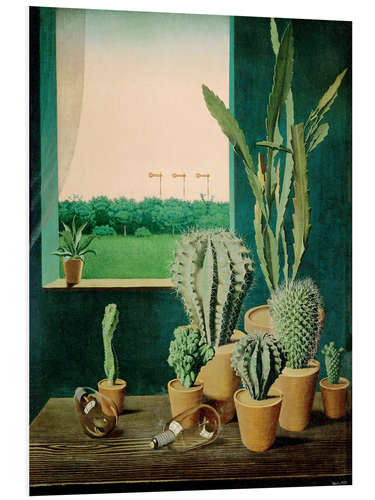 PVC-taulu Cacti and semaphores