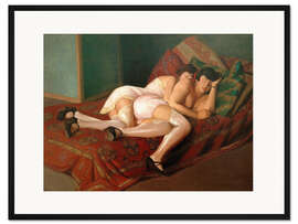 Gerahmter Kunstdruck Die Schwestern