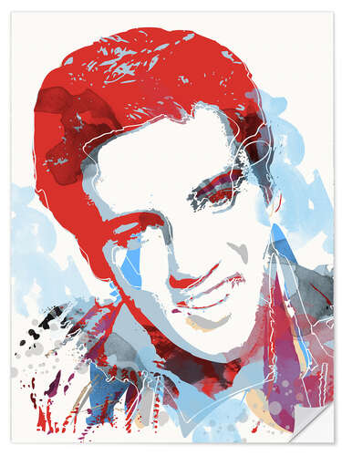 Wall sticker Elvis Presley