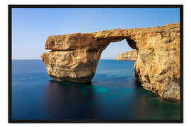 Gerahmter Kunstdruck Azure Window