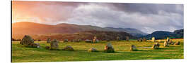 Obraz na aluminium Castlerigg Stone Circle at sunsrise