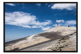 Gerahmter Kunstdruck Mont Ventoux in der Provence (Frankreich)