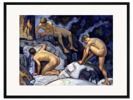 Gerahmter Kunstdruck Die Quelle