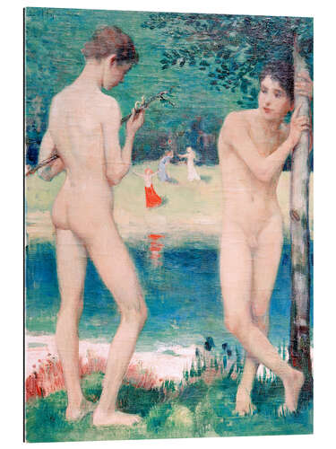 Tableau en plexi-alu Two youths