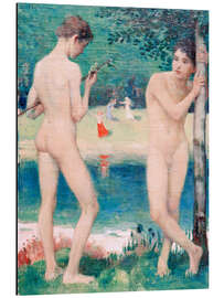 Magnettafel Zwei Jünglinge