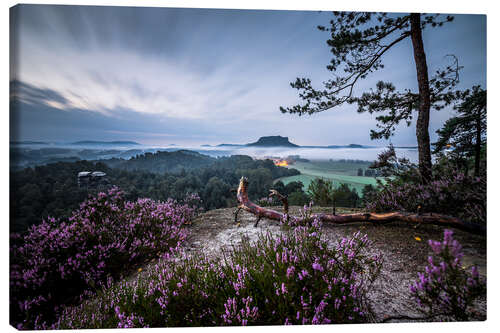 Lienzo Sunrise Saxon Switzerland