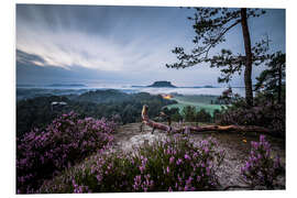 Stampa su PVC Sunrise Saxon Switzerland