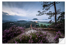 Autocolante decorativo Sunrise Saxon Switzerland