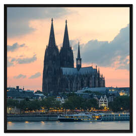 Gerahmter Kunstdruck KÖLN 22