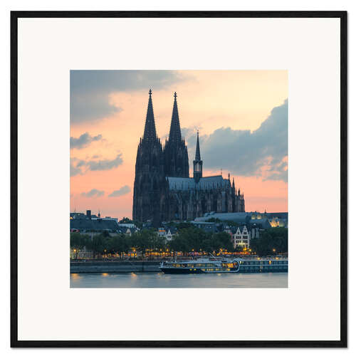 Kehystetty taidepainatus COLOGNE 22