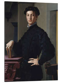 Cuadro de plexi-alu portrait of a young man