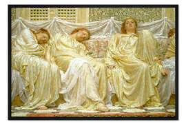 Gerahmter Kunstdruck Träumer