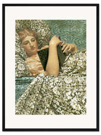 Gerahmter Kunstdruck Rote Beeren