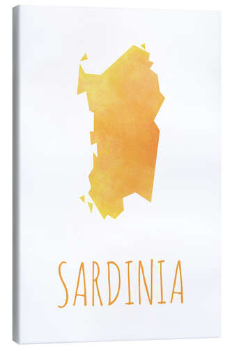 Tableau sur toile Sardinia