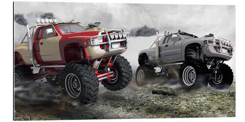 Galleriprint Monster Truck Race