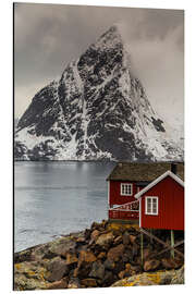 Tableau en aluminium Lofoten Oldstind