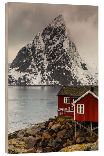 Obraz na drewnie Lofoten Oldstind
