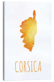 Canvas print Corsica