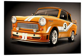 Aluminium print Trabant 601 GT Racing