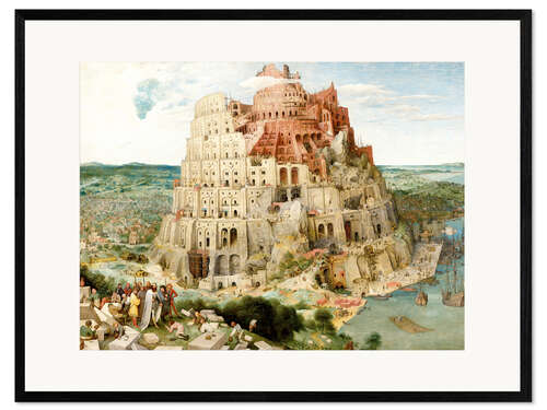 Framed art print The Tower of Babel