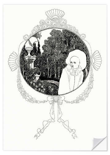 Wandsticker Pierrot der Minute