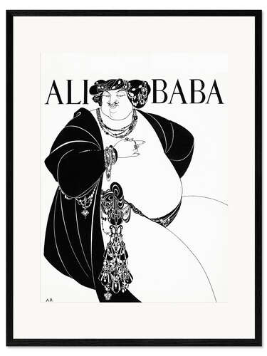 Impresión de arte enmarcada Ali Baba