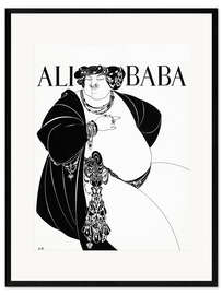 Impresión de arte enmarcada Ali Baba