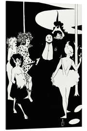 Magnettafel Faun und Frauen