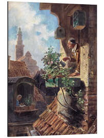 Magnettafel Die Mansardenwohnung