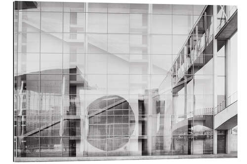 Galleriprint Reflection on Paul Löbe House in Berlin's government district