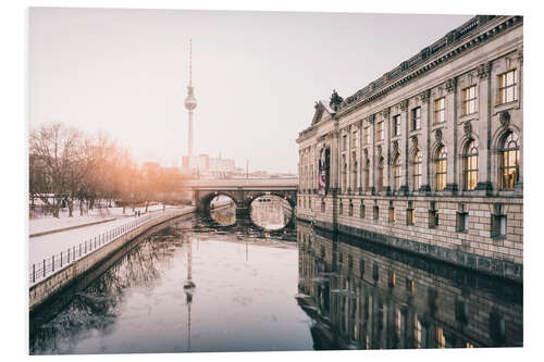 Obraz na PCV Bode Museum Berlin in winter